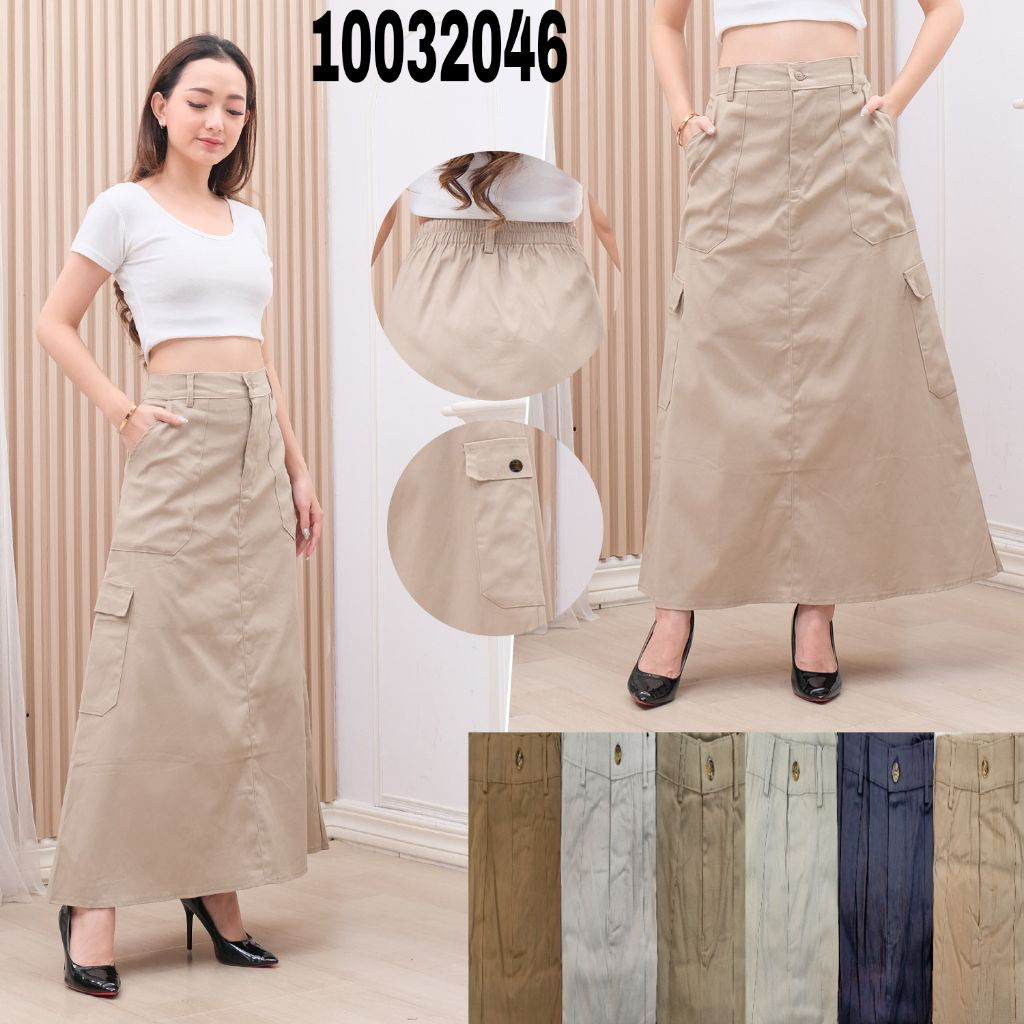 Rok Panjang Cargo 10032046 / Rok Kantong Samping