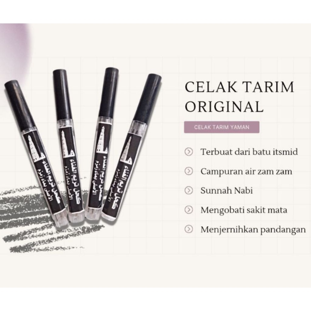 Celak Tarim Ori 100% Yaman Celak Itsmid Celak Tareem Asli Yaman Celak Mata