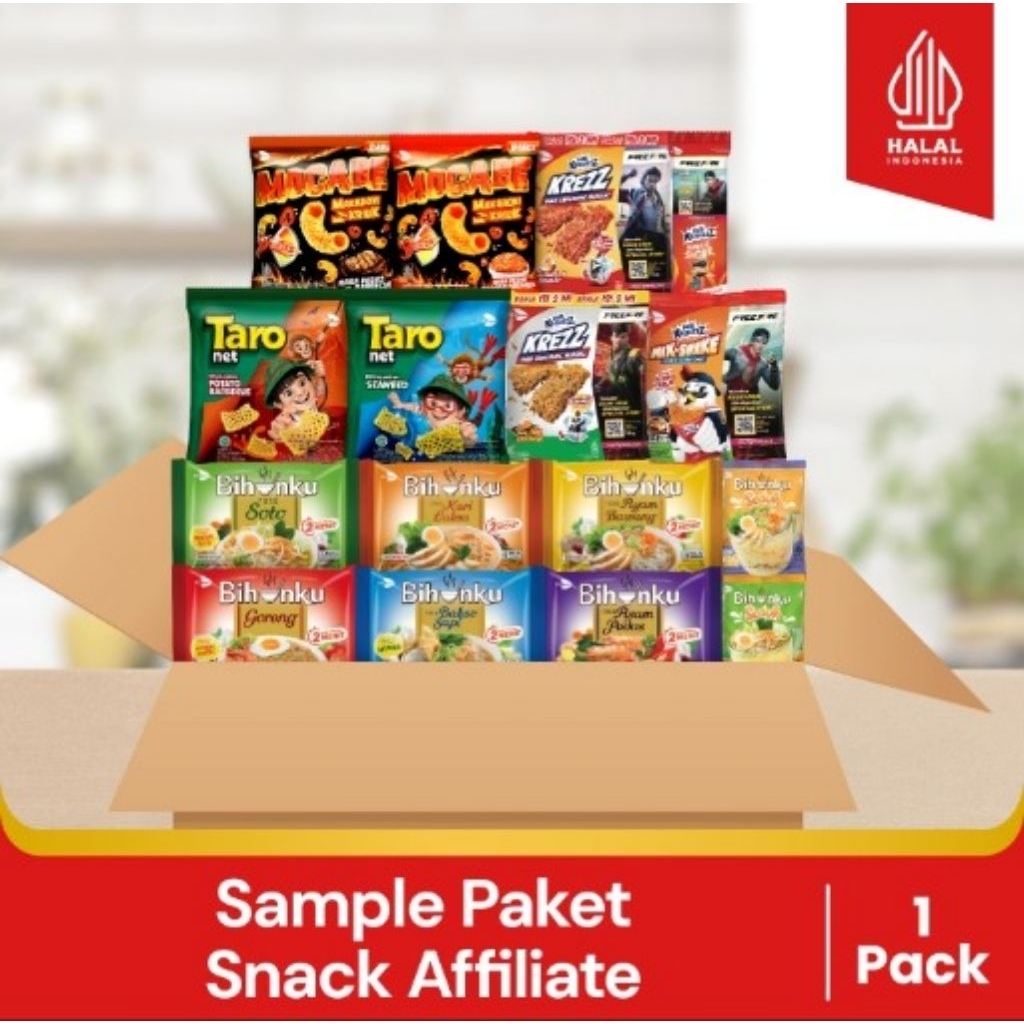 

Sample Paket Snack Affiliate