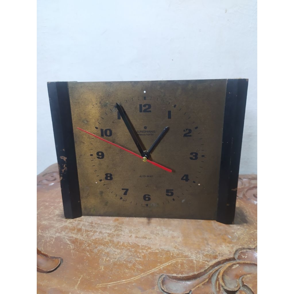Jam Transistor Antik Junghans Germany Electronic Mesin Jam Original Junghans Germany Vintage