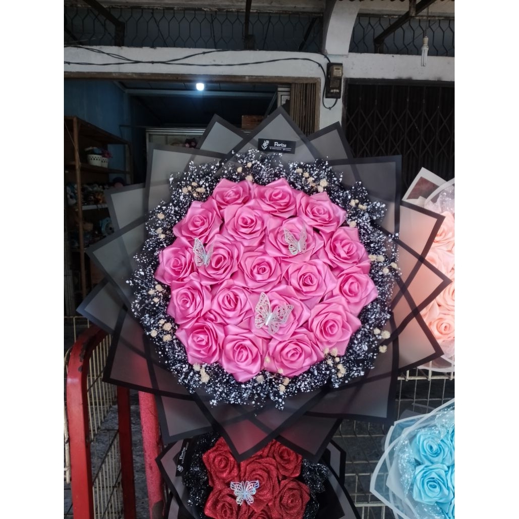 

buket pita satin jumbo