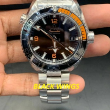 JAM TANGAN SEAMASTER 600M SWISS AUTOMATIC OMEGA 43MM STELL STRAP