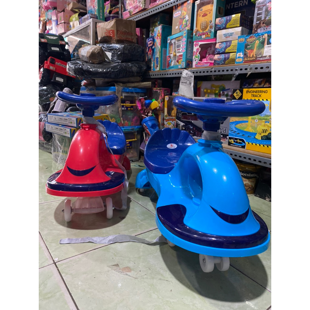sendy toys mainan mobil duduk Swing Car Exotic