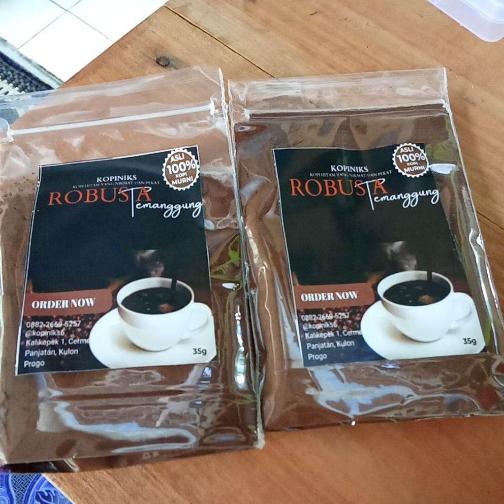 

kopi asli robusta temanggung 11k