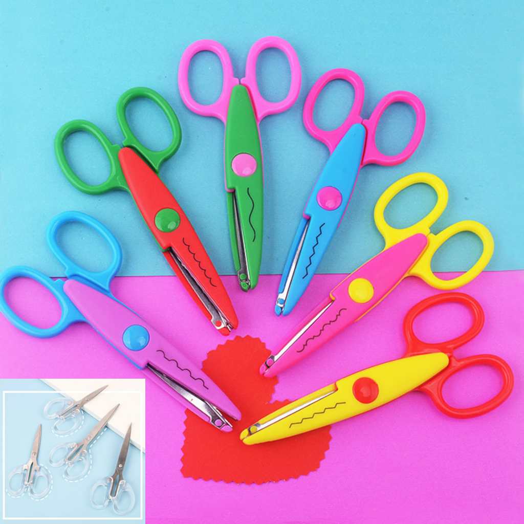 

DIY Gunting Kertas Zig Zag Polos Fancy Dekorasi Scrapbook Art N Craft Tools