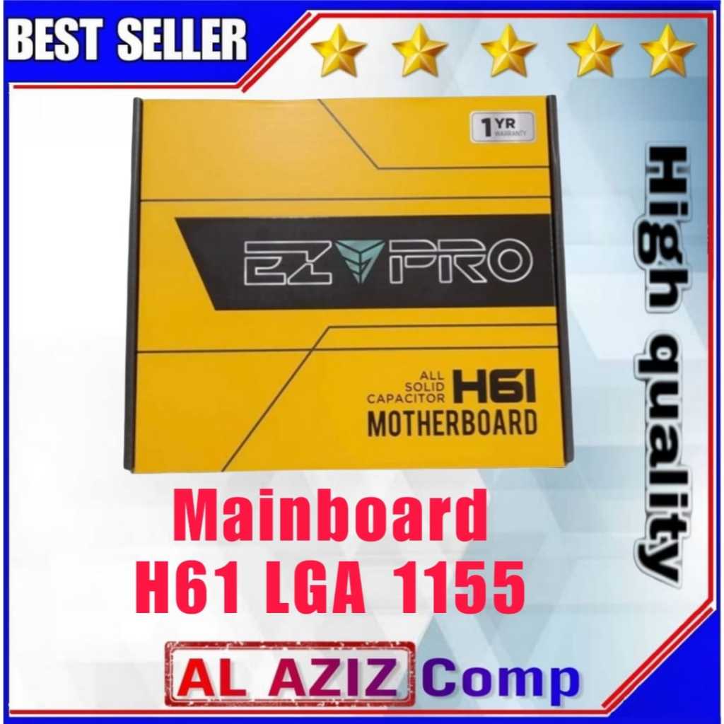 Motherboard EzPro H61 USB 3.0 - Socket LGA 1155