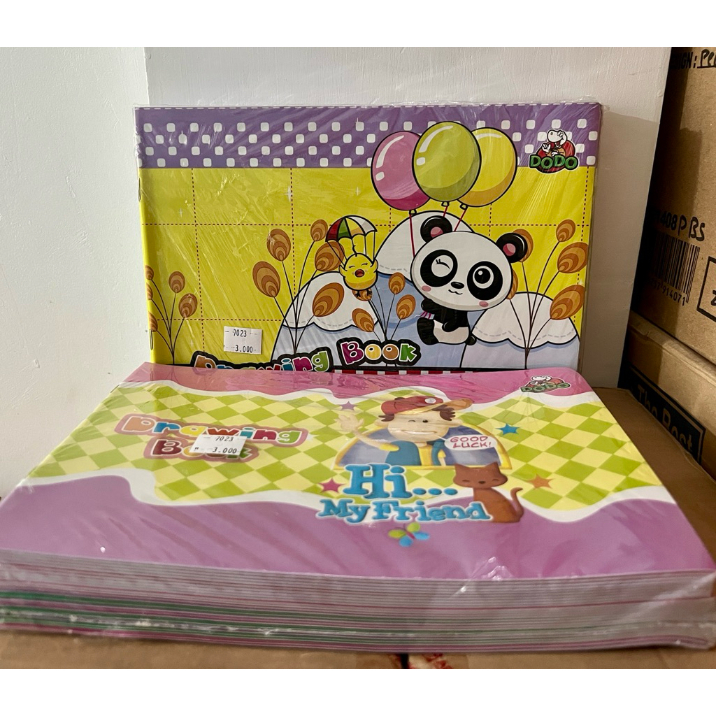 

BUKU GAMBAR DODO 8k 18x20cm