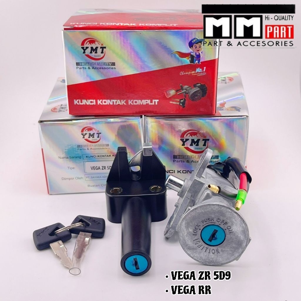 KUNCI KONTAK ASSY VEGA ZR 5D9 YAMAMOTO - Kunci Kontak set + jok Vega Zr / Vega RR 5D9