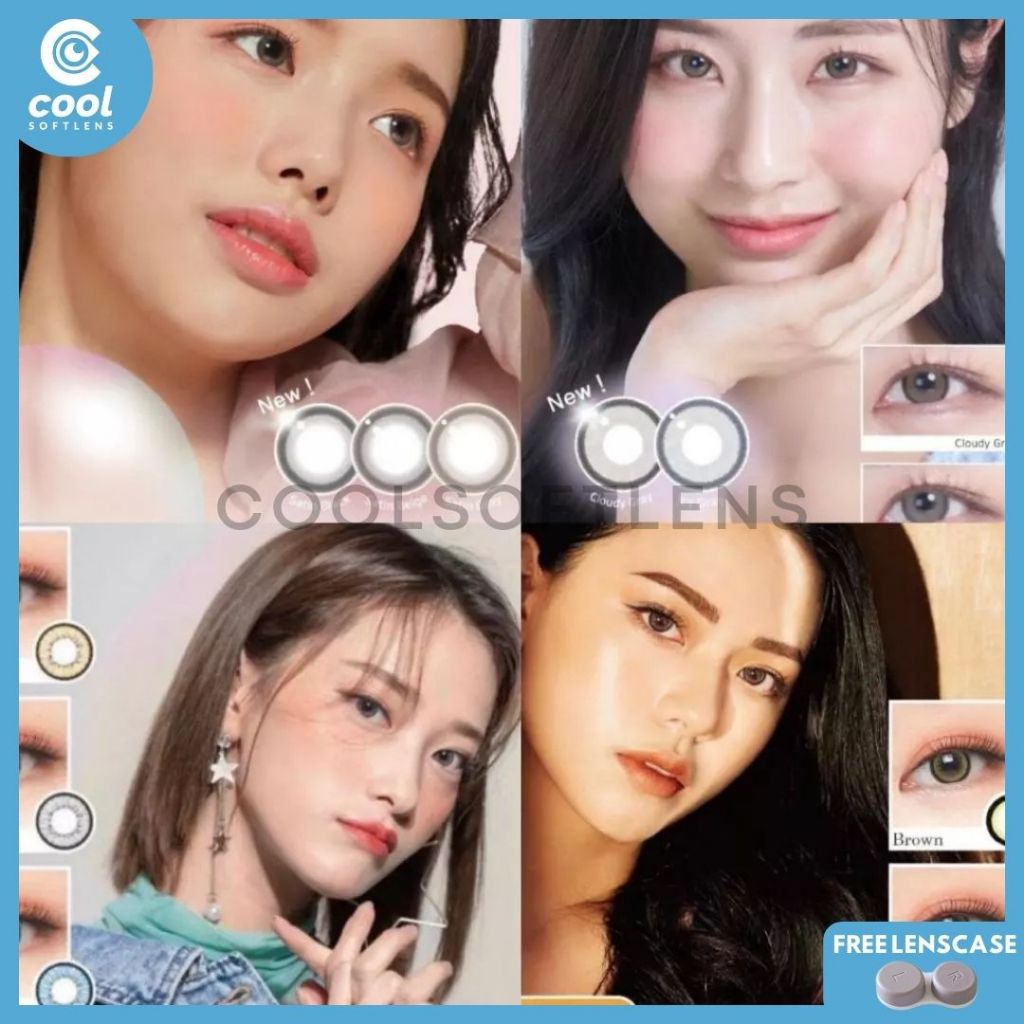 Softlens ALL TOPGEL SERIES Normal By Topgel / Topgel Universal Princess Maki Matake Gel Luna Cloudy 