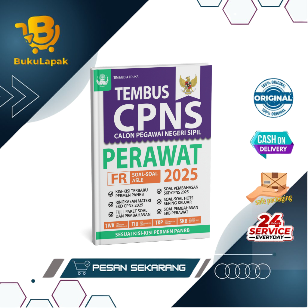 Buku Tes CPNS PPPK - Tebus TES CPNS PERAWAT 2025 - CPNS Perawat