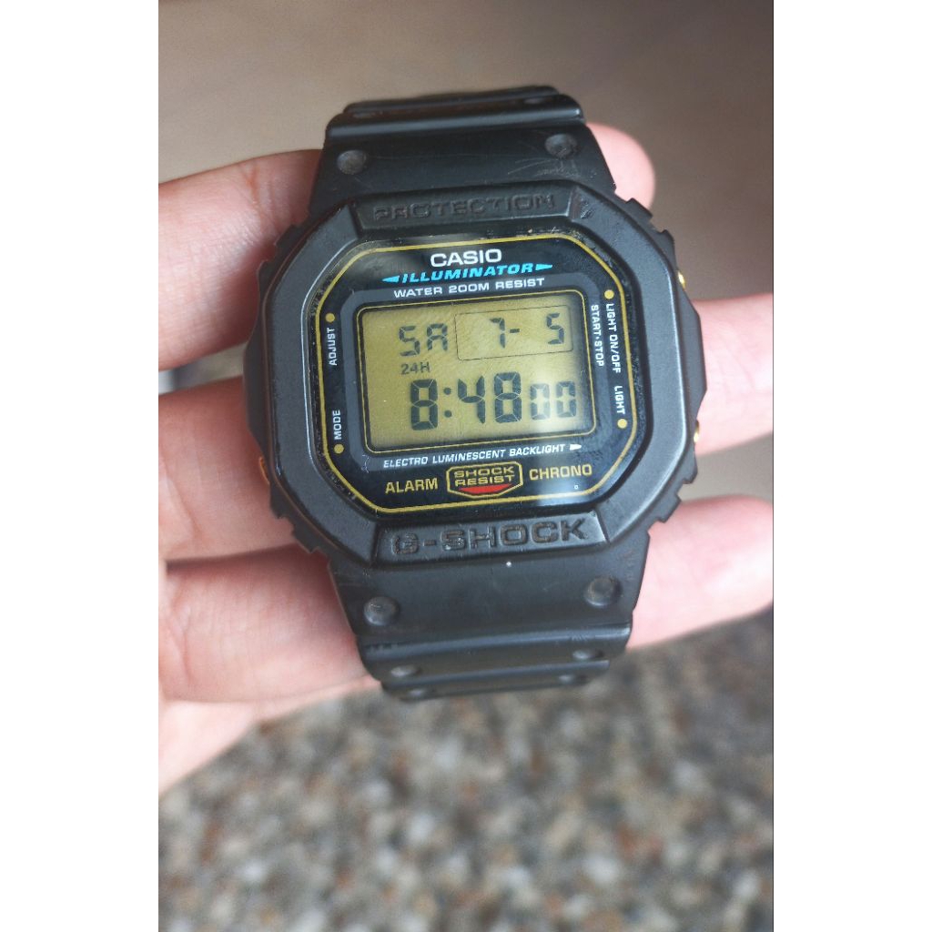 Casio G-Shock DW-5600E Second/Bekas/Preloved