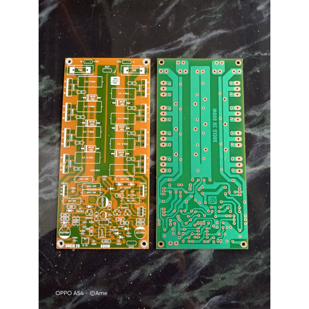 PCB Power Amplifier 600W SOCL 506 2U 4 Set Tr Final.