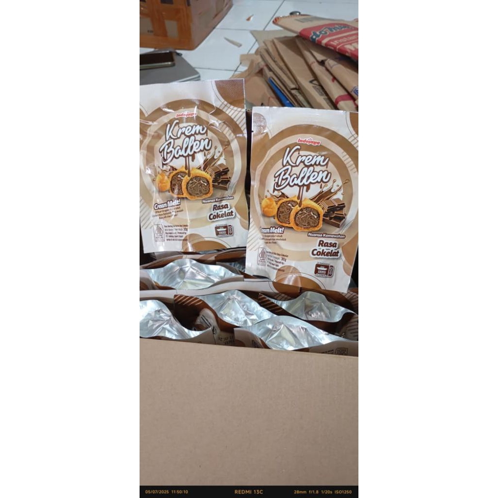 

soes coklat kemasan ekonomis 30gr