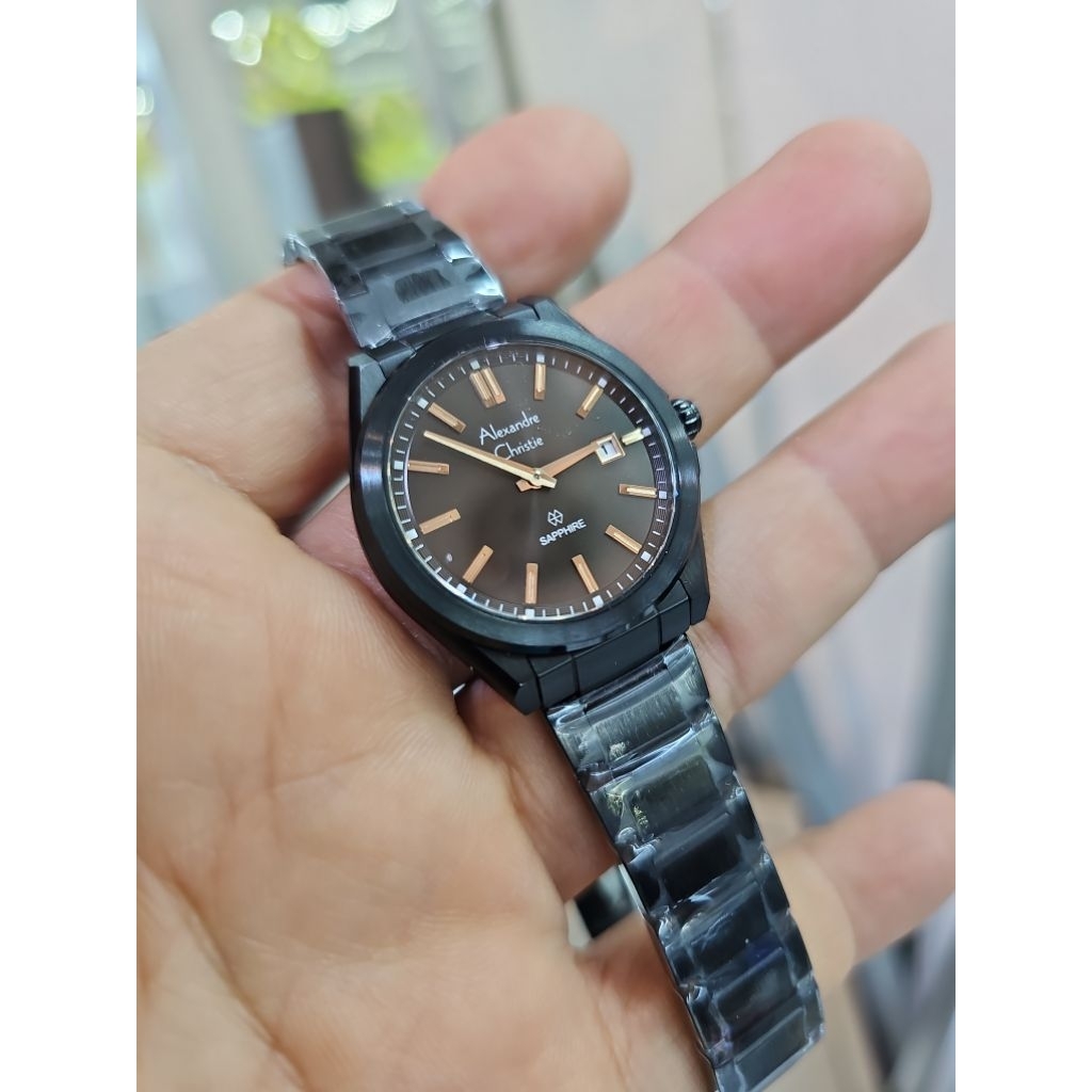 jam tangan wanita saphire ALEXANDRE CHRISTIE 8705 LDBIPDG