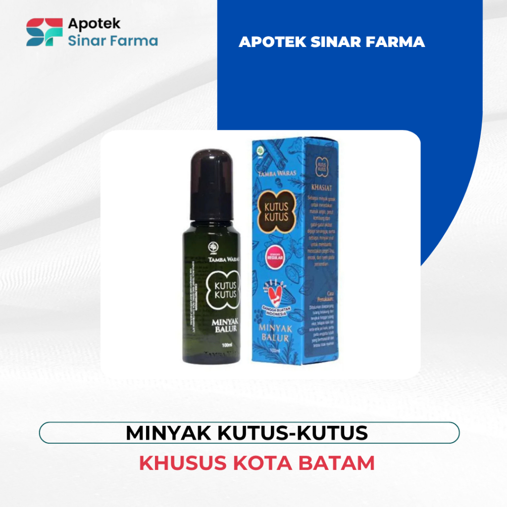 minyak kutus kutus asli 100ml / minyak kutus asli / minyak kutus kutus biru / original 100%