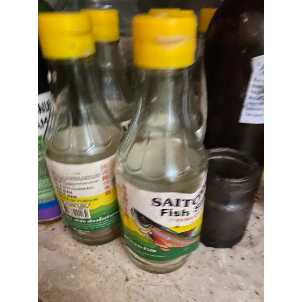 

BOTOL KOSONG SAITON FISH SAUCE 200 ML/KECAP IKAN MURAH/HULO/SAUS IKAN EKONOMIS/NUOC MAM/NAM PLA/FISH SAUCE