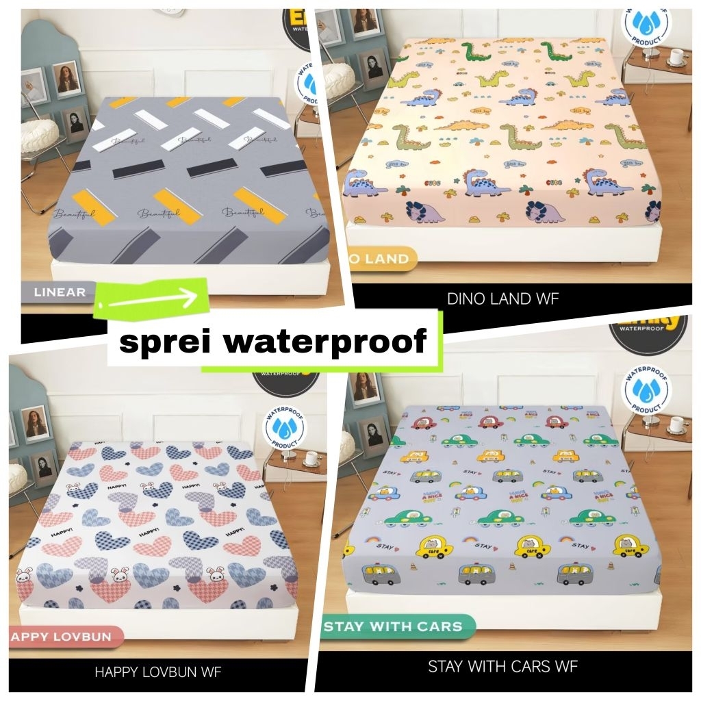 Sprei waterproof  sprei anti air  Grosir sprei waterproof