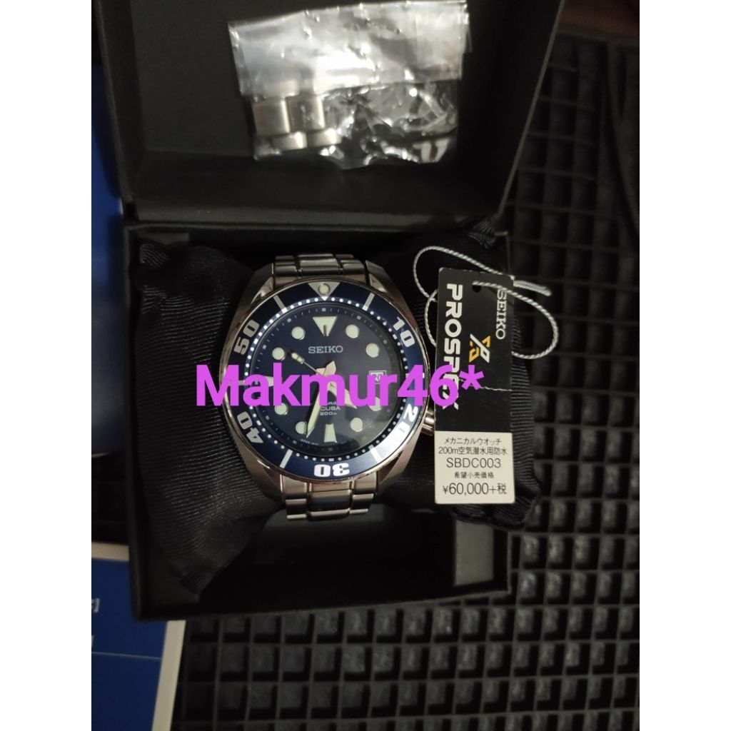 Seiko SBDC003 BLUE SUMO SCUBA Gen 1 RARE
