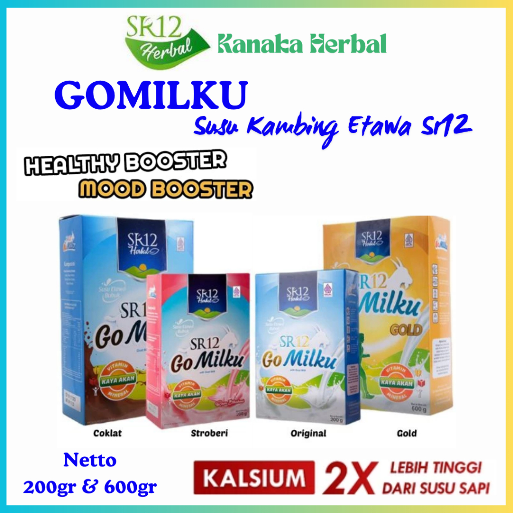 

Kanaka Herbal - SR12 Go Milku Susu Kambing Etawa Premium Meningkatkan Kesehatan Imun