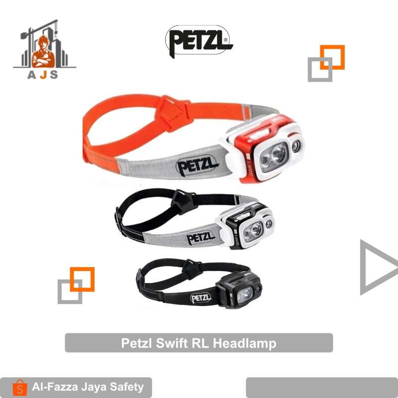 Petzl Headlamp Swift RL / Headlamp Petzl Swift RL Original