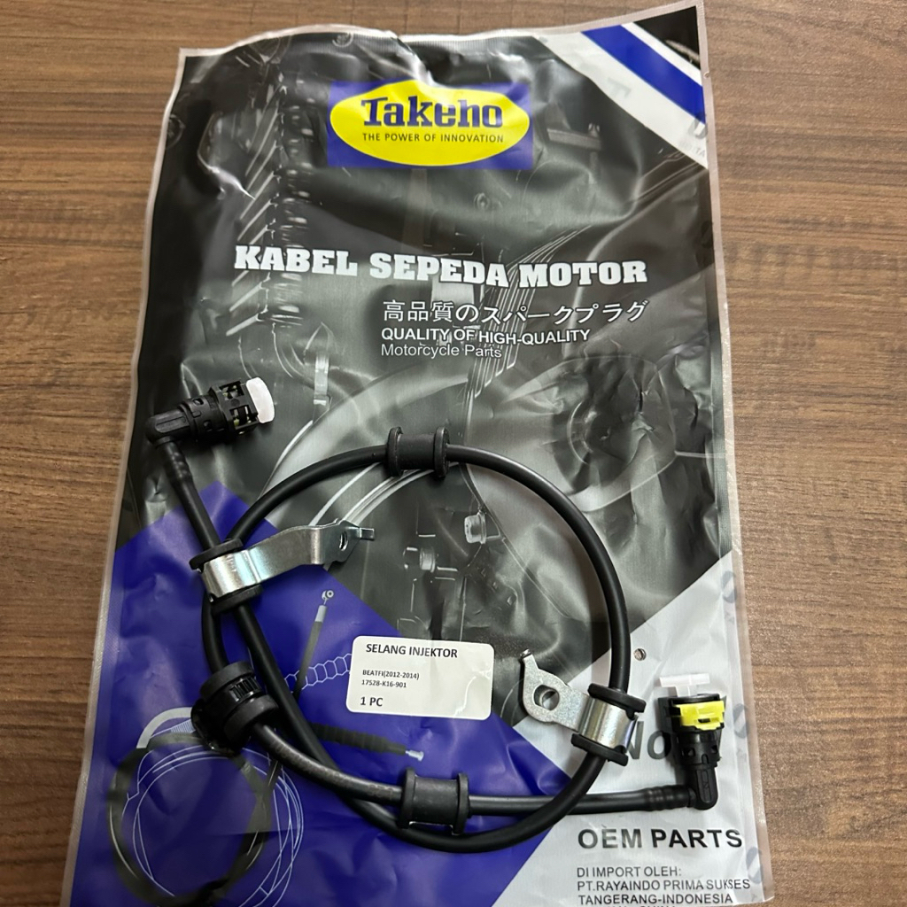 TAKEHO K16 SELANG INJEKTOR BENSIN INJECTOR HOSE COMP KABEL SEPEDA FUEL FEED INJECTION MOTOR BEAT FI 