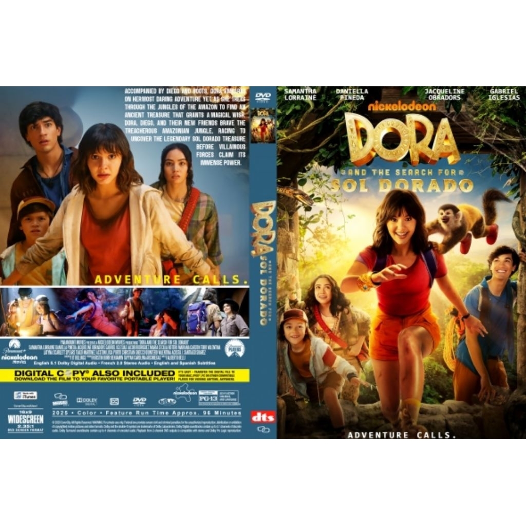 FULL BOX SEGEL-DVD DORA AND THE SEARCH FOR SOL DIRADO TERBARU 2025-DVD DORA AND THE LOST CITY OF GOL