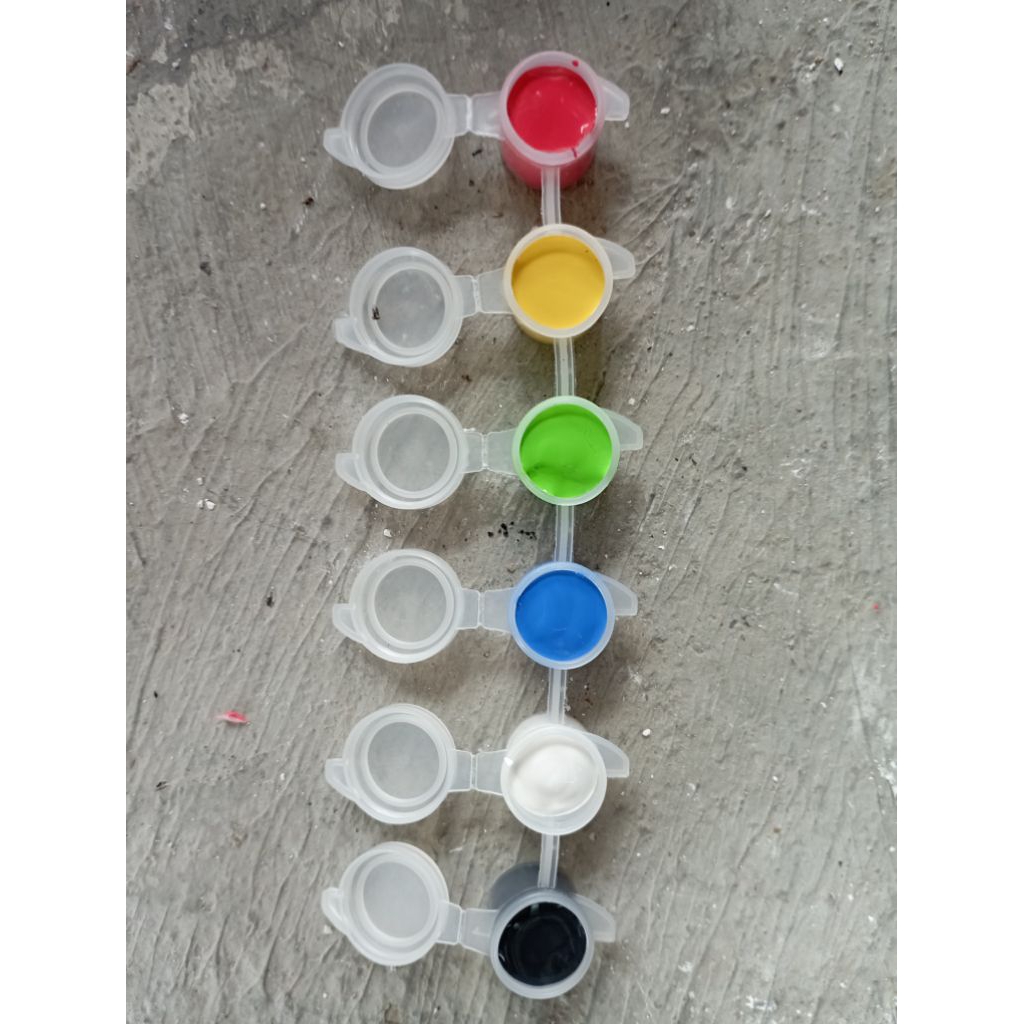 

cat acrilic lukis patung gypsum variant warna