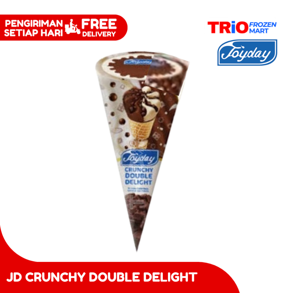 

JOYDAY CRUNCHY DOUBLE DELIGTH ICE CREAM / ES KRIM