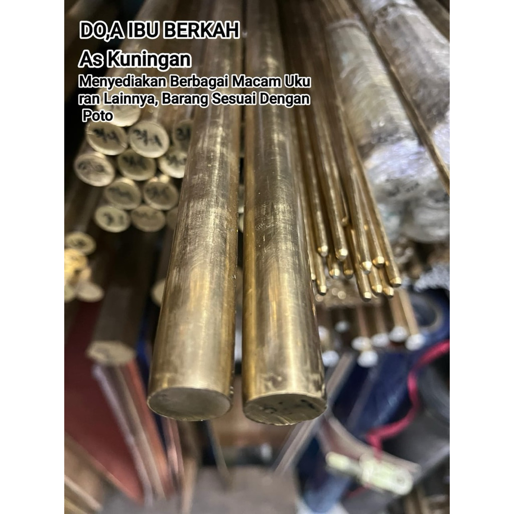 as kuningan 25mm x 300mm