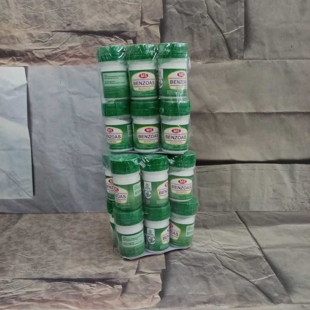 

( PER LUSIN ) MS BENZOAS / PENGAWET MAKANAN 25GR