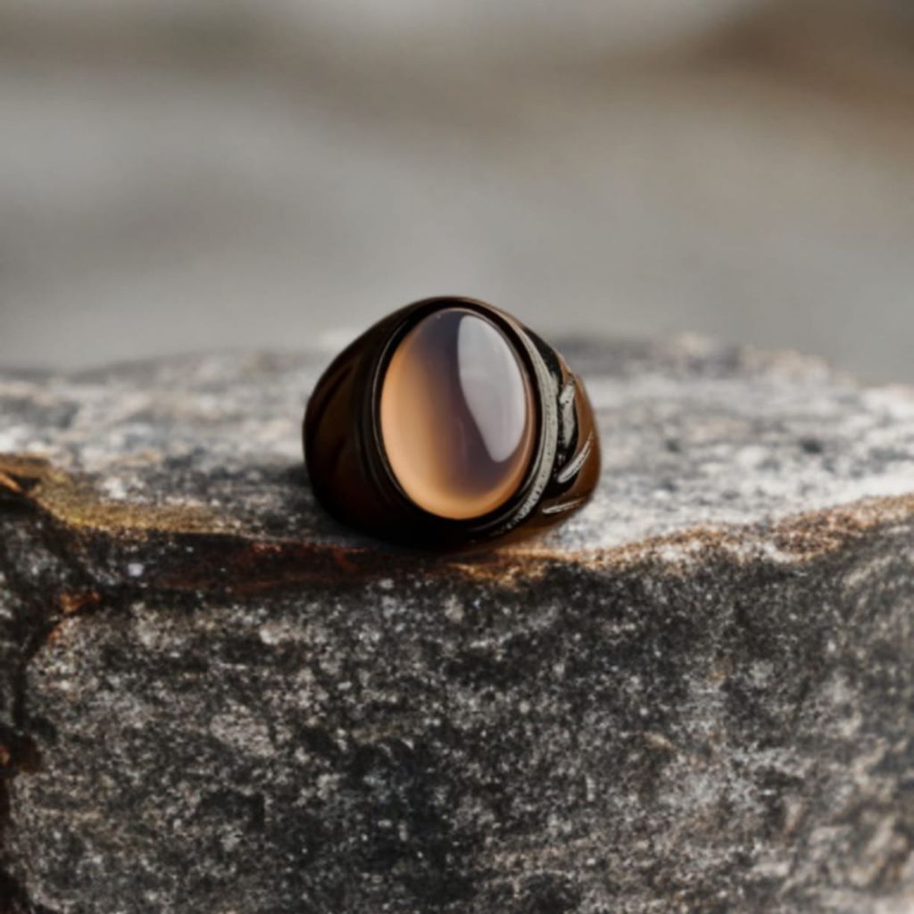 Cincin Titanium Batu Lembu Sekilan