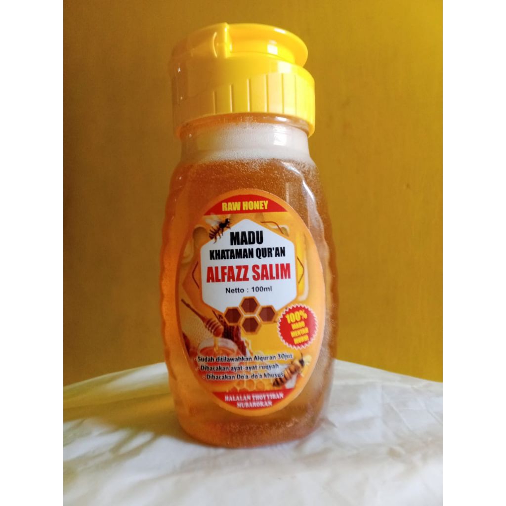 

MADU KHATAMAN QUR'AN 100ML_RAW HONEY_MADU MURNI_MADU ASMA'