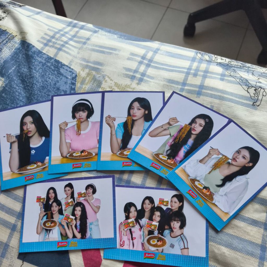 NewJeans X Indomie Mini Postcard