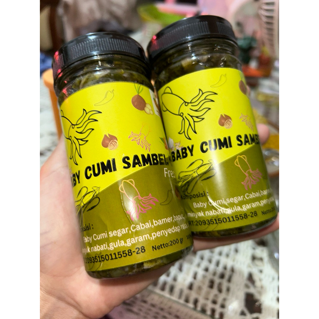 

Baby cumi sambel Hijau 200ml cumi sambel hijau cumi squid sambel ijo