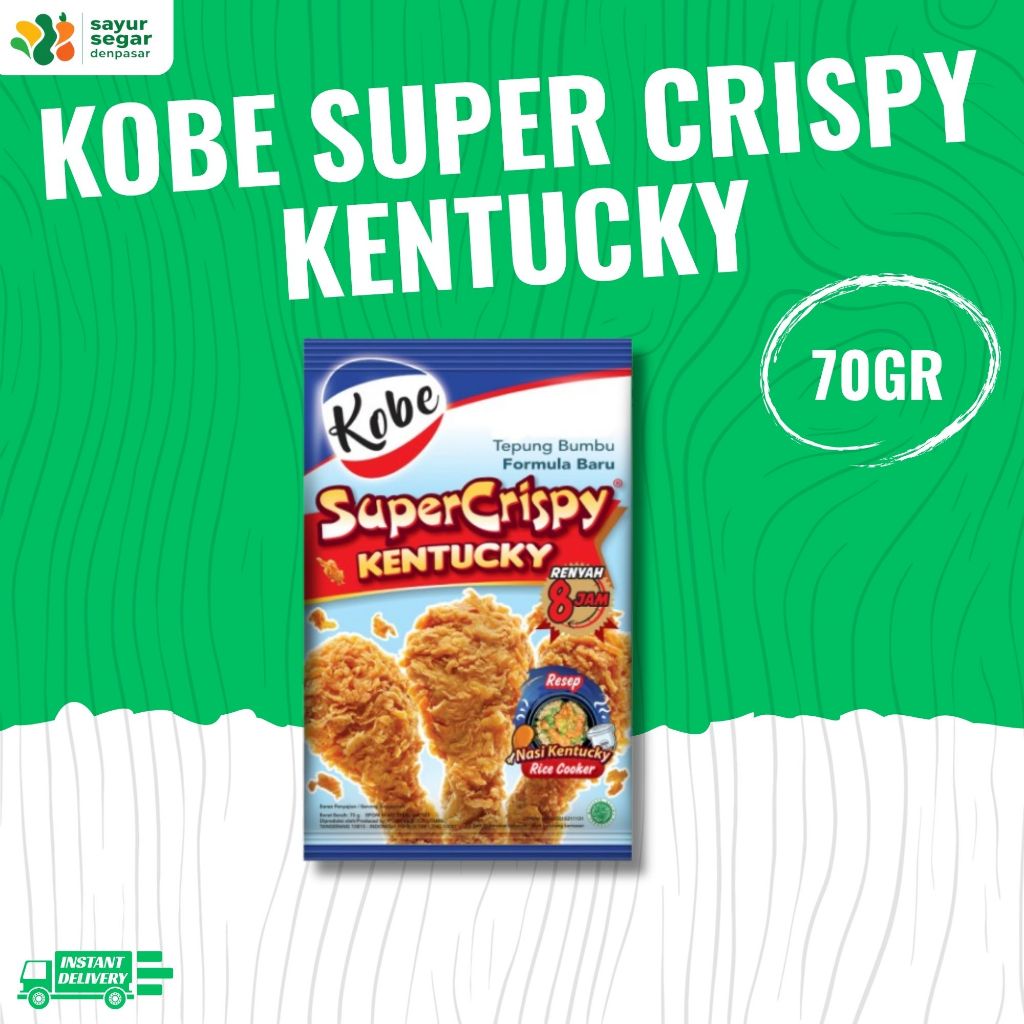 

Kobe Super Crispy kentucky 70gr - Sayur Segar Denpasar