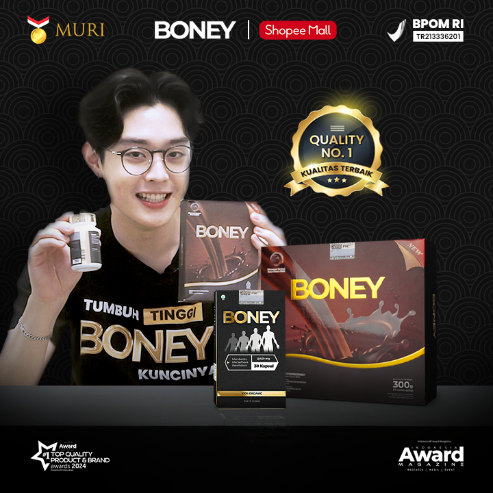 

Paket Susu dan Kapsul Boney | Harga Murah Recommended | Original BPOM