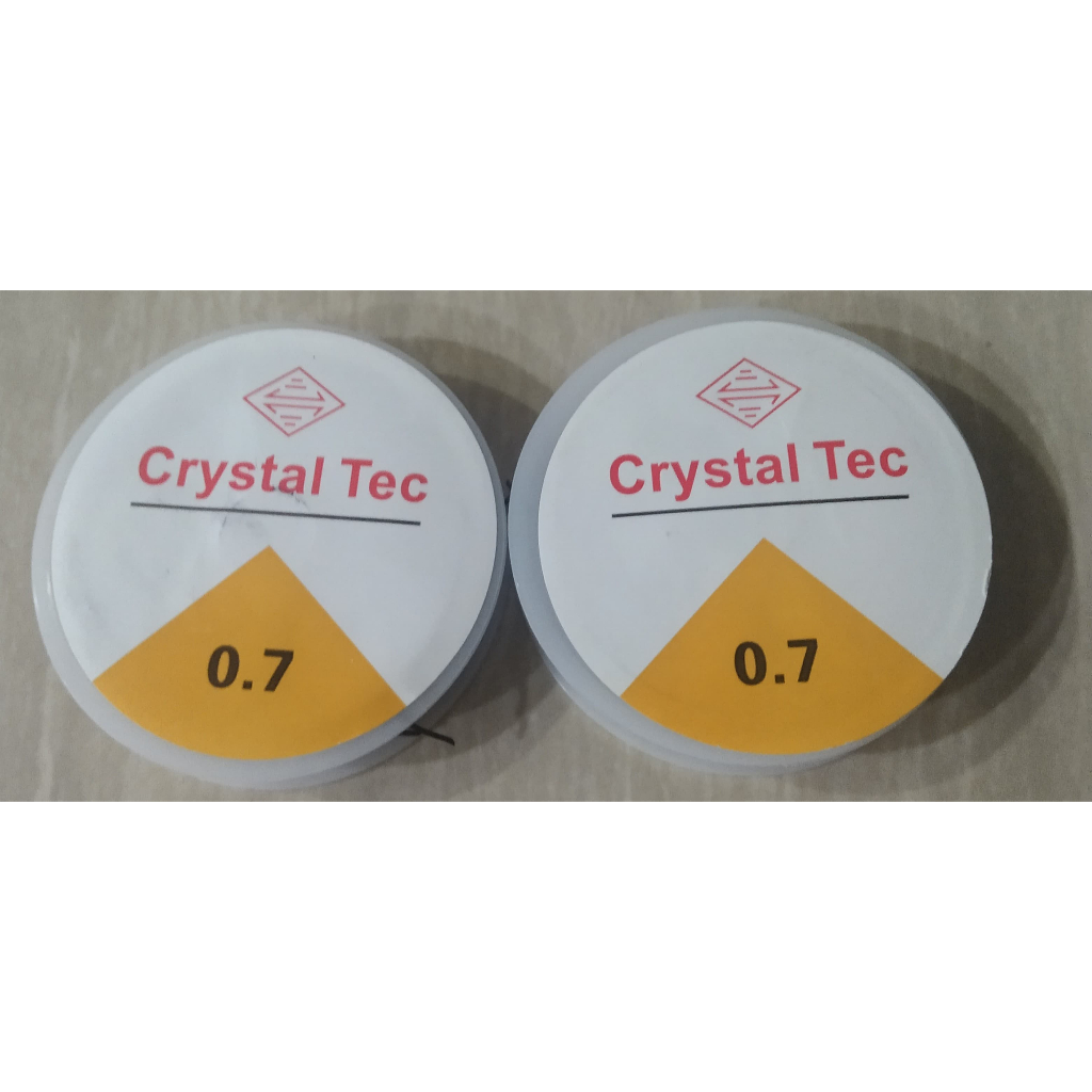 Senar Elastis Buat Gelang / Benang Karet 0.7mm Warna Hitam Jual Perpcs