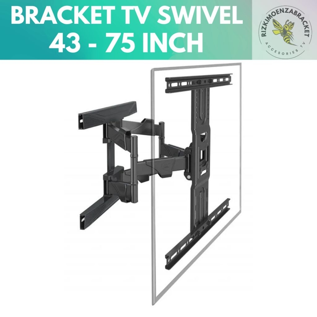 BRACKET BREKET BRAKET NORTH BAYOU NB LED TV 40 - 75 INCH SWIVEL