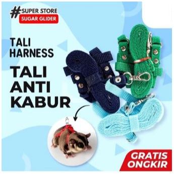 HARNESS SG - Tali Tuntun Tali Penuntun Harness H Sugar Glider Biawak Salva Iguana Landak Mini Kelinc