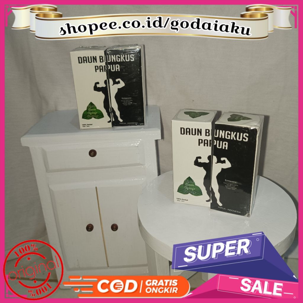 MINYAK DAUN BUNGKUS PAPUA ASLI ORIGINAL READY BISA COD