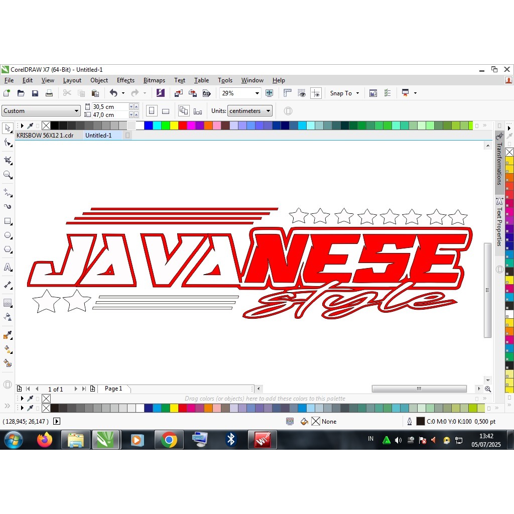 STIKER JAVANESE CUSTOM