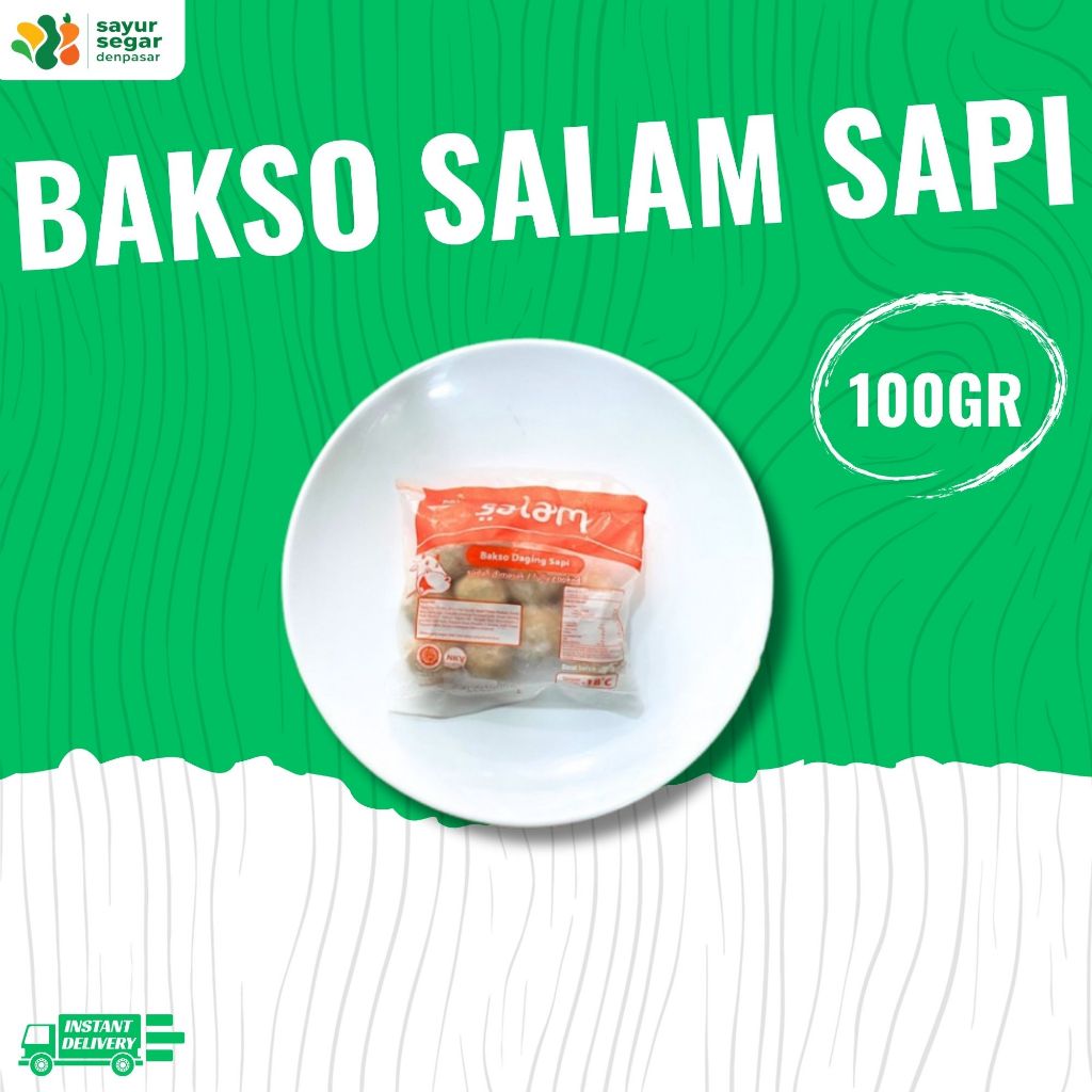 

Bakso Salam Sapi 100gr - Sayur Segar Denpasar