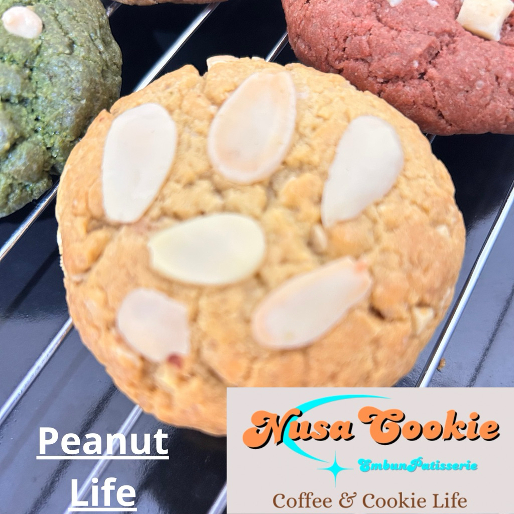 

SOFT BAKED COOKIES 100% BUTTER PEANUT LIFE ( ISI 6 PCS )