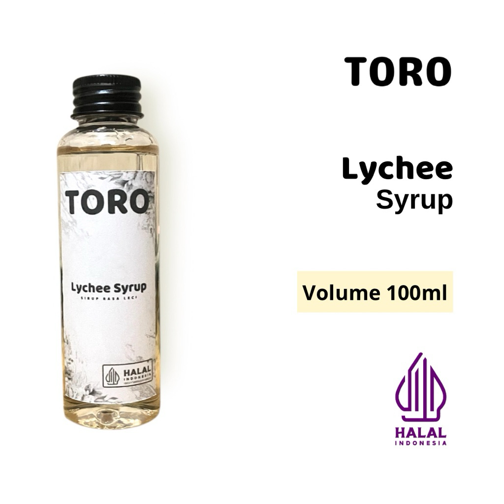 

Lychee Syrup | Sirup Rasa Leci 100ml