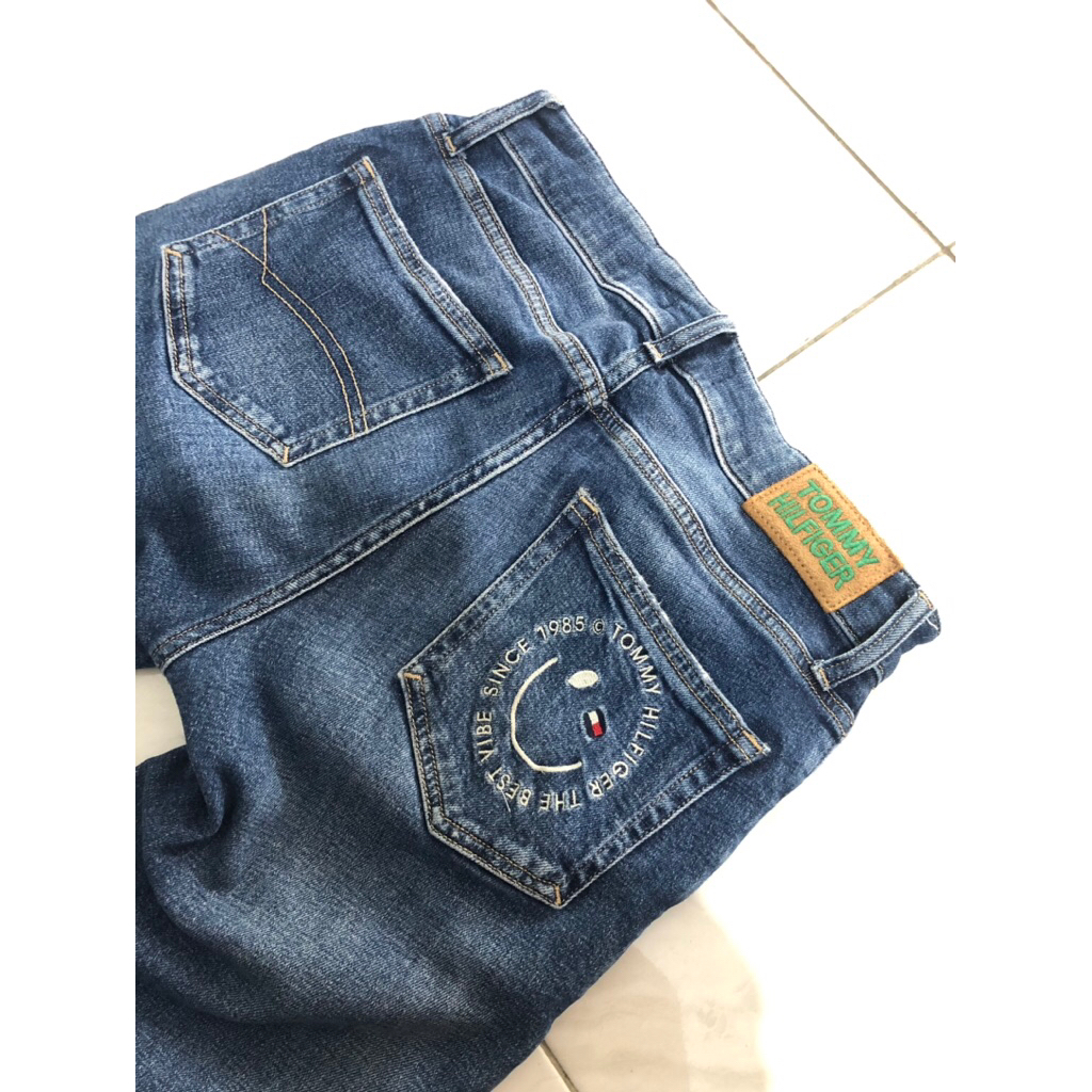 READY ✅ Tommy jeans celana panjang denim blue