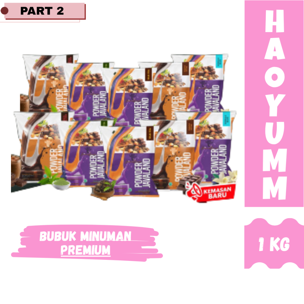 

[PART 2] [1 KG PREMIUM Javaland] Bubuk Minuman Kekinian (HY)