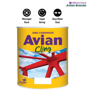 Cat Dasar Besi Anti Karat Avian Cling ZINC CHROMATE