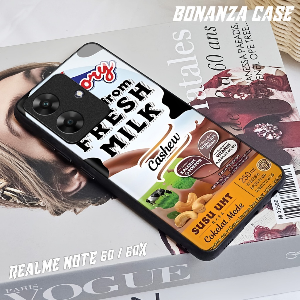 Bonanza - Softcase Hp Realme Note 60 / Note 60x - Softcase Hp Realme - Casing Hp Terlaris - kondom H