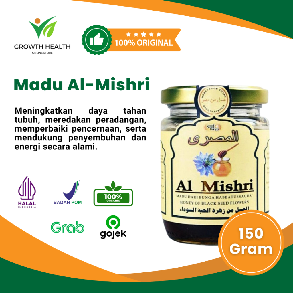 Madu Al-Mishri Madu mesir Asli Madu Bunga Habbatussauda