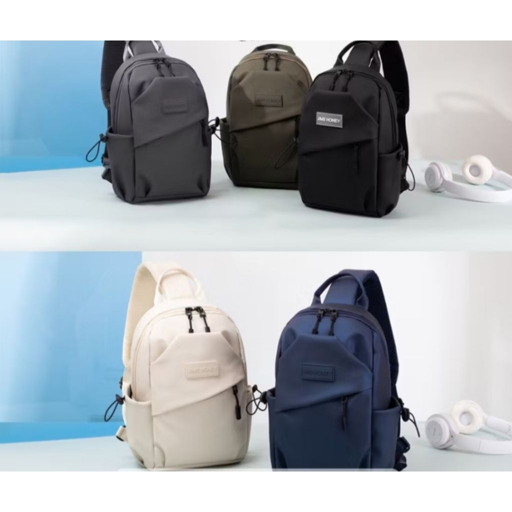 Morgan Backpack Jims Honey Tas Ransel - Grey